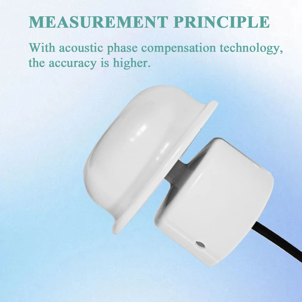 مستشعر اتجاه سرعة الرياح بالموجات فوق الصوتية الصغيرة 0-60 متر/الثانية محطة الطقس 360 درجة أداة الأرصاد الجوية تيار مستمر 5-12 فولت الارسال