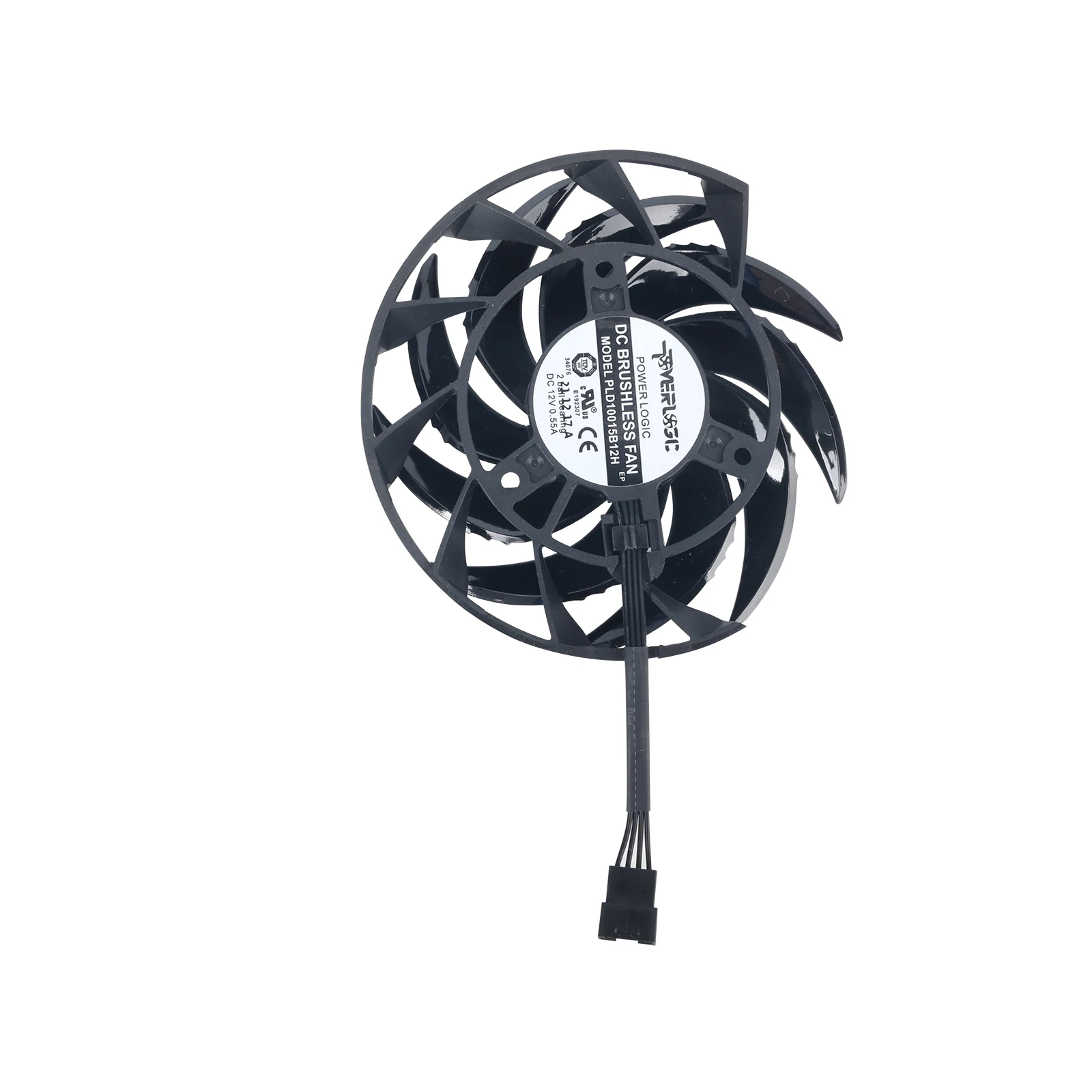 Imagem -02 - Ventilador de Refrigeração Pld10015b12h para Gigabyte Aorus Geforce Rtx 3070 3080 3090 Xtreme rx 6800 6900 xt Master 16g Novo