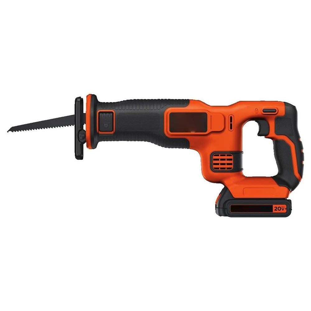 Industrial Compact Design Fast Charging Battery Cordless Reciprocating Saw Anti-Vibration Durable Blade Wood Cutting High
