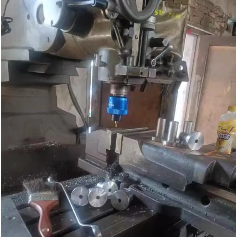 1Pc Taper shank 8.0mm Hexagonal Squareal Rotary Broach Punch holder British System C16/C20/C22/C25/C32 For Lathe