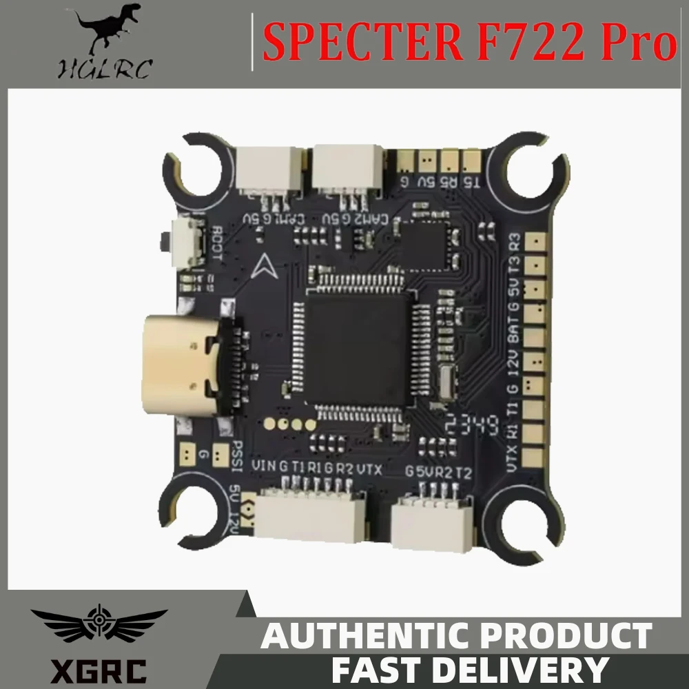 HGLRC SPECTRE F722 Pro Controllore di volo MPU6000 Giroscopio 30,5x30,5 mm per RC FPV Racing Drone