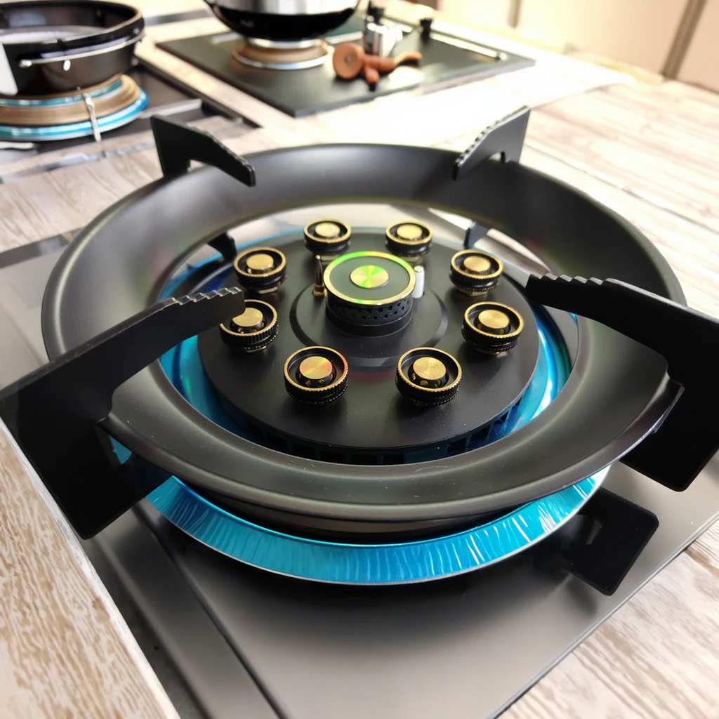 2-Burner Premium Black Glass Panel Electric Cooktop Built-In Home Kitchen Appliances Electronic Ignition Home Cooking Hob Stove