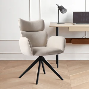 Swivel Recliner Stool: Modern Minimalist Computer Chair, Comfortable Office Seating, Ergonomic Work Chair