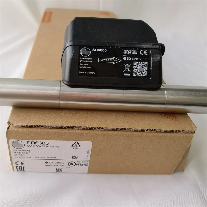 

New Original SD6600 IFM 4 - 1250 L/min Industrial Gas Counter