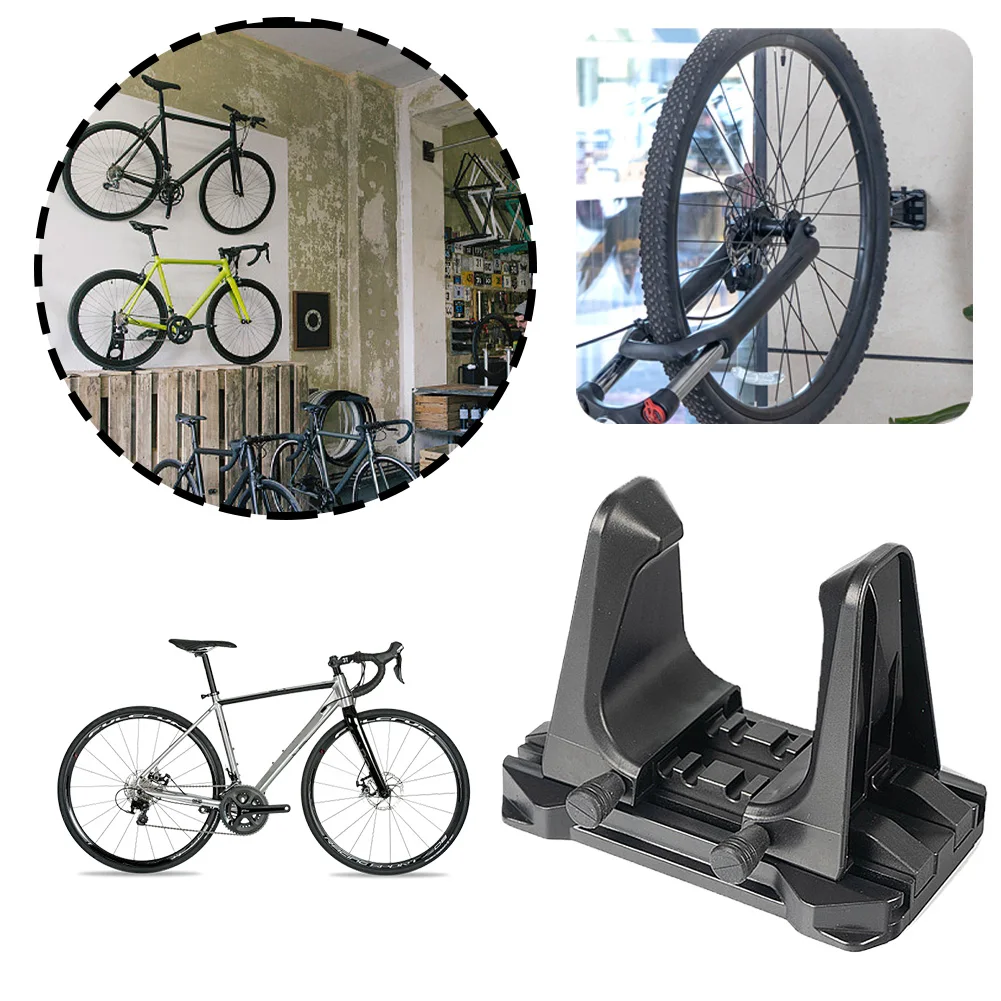 

Wall Hovering Bicycle Hanging Hook Adjustable Wall Mounted Bike Holder Space Saving Wall Hovering Bike Rack for MTB Road Bike