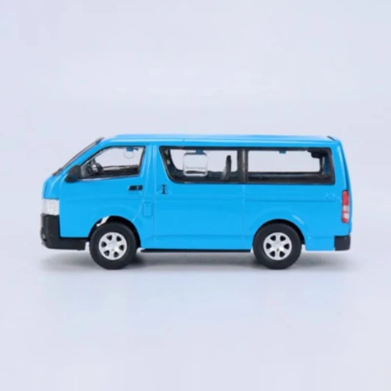 BM 1:64 Skala TYT Hiace KDH200V 2015 MPV Alloy Symulacja modelu samochodu Statyczna kolekcja Dekorowane prezenty świąteczne Zabawki Prezent pamiątkowy