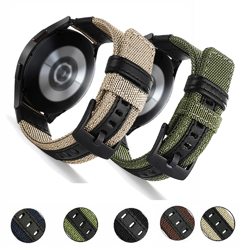 20mm Nylon Strap for Garmin Forerunner 245 245M 645 Smart Watch Band Replacement Watchband for Forerunner 165 168 158 55 Correa
