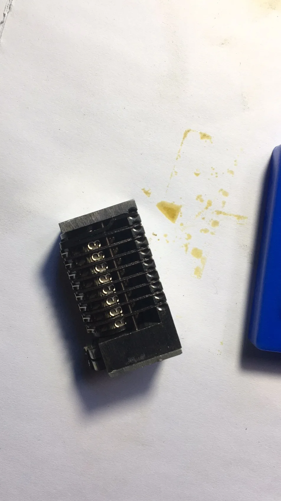 Machine à numéroter 8 chiffres, modèle 46