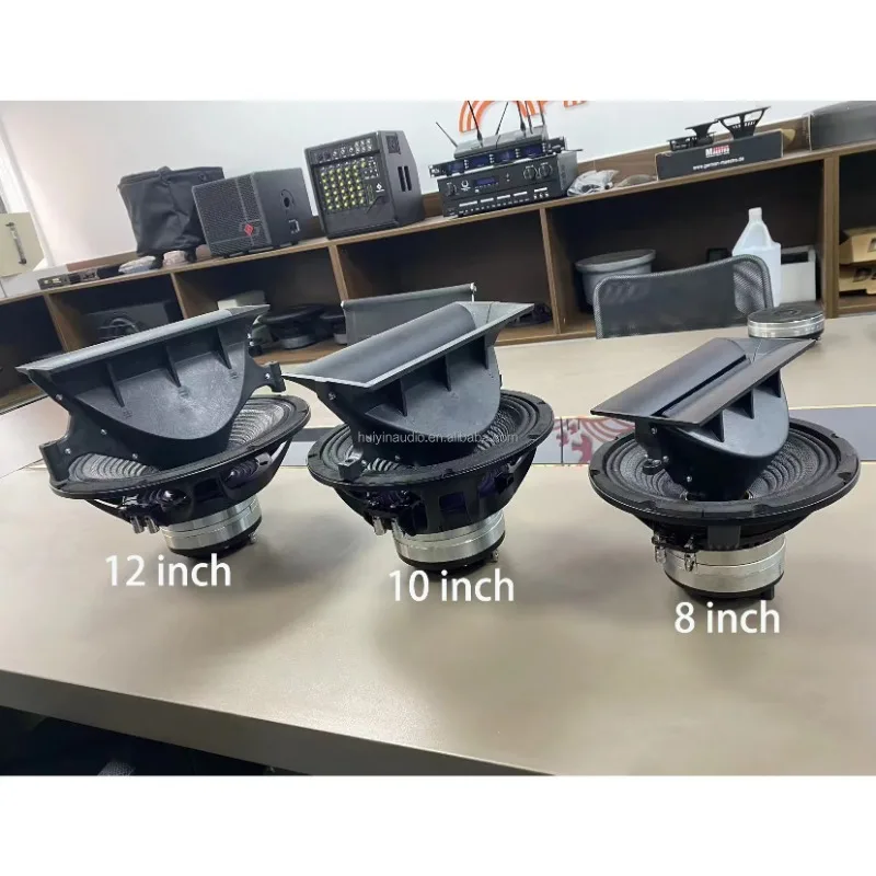 1075-056 Nieuw ontwerp 10 inch neo-coaxiale luidspreker 3 inch spoel 400 W RMS in woofer RMS 100 W in HF-driverluidspreker voor Line Array Audio