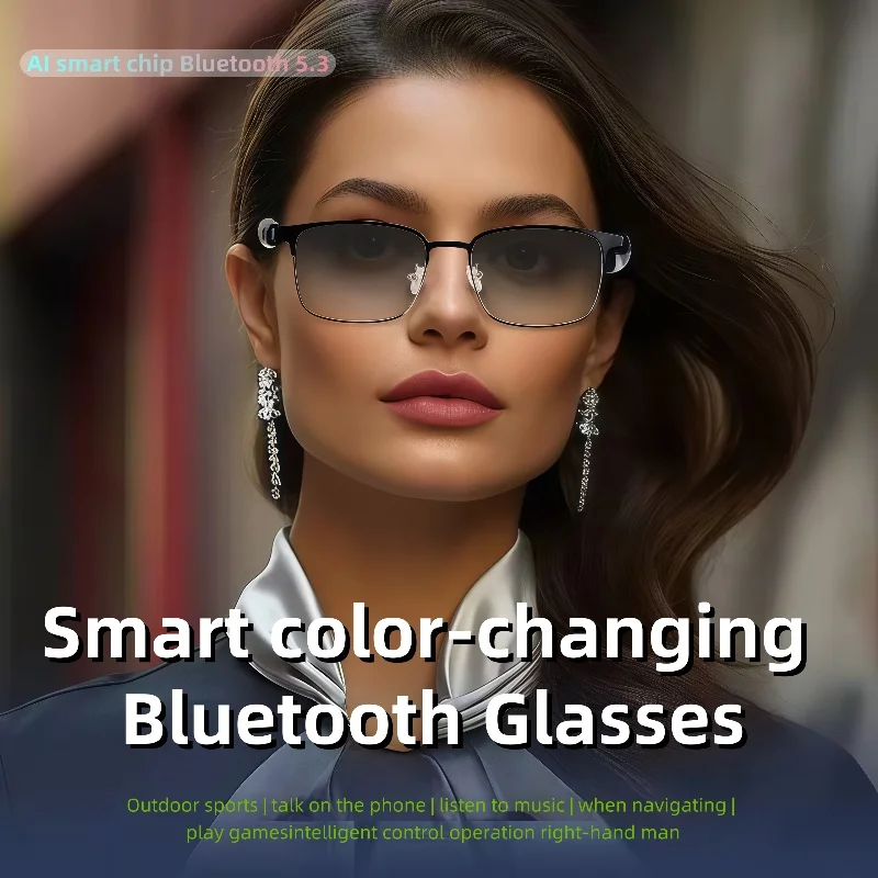 GS06 sports spectacles  With Camera Video Recording AI Photo Recognition Bluetooth Call Translation Voice Assistant Glasses