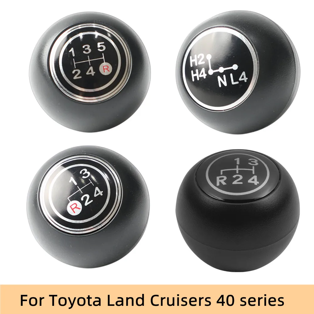 4/5 Speed For Toyota Land Cruisers 40 series FJ40 FJ43 FJ45 BJ40 BJ45 HJ47 1969-1984 Manual Plastic Gear Shift Knob Car Styling