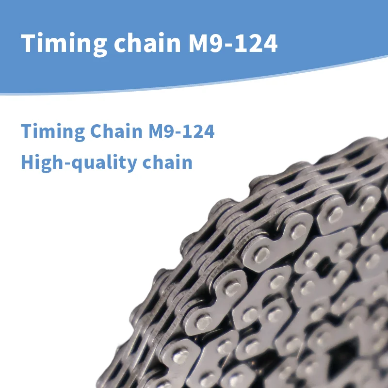 

M9-124L Timing Chain 0180-024200 for CFMoto 600cc ATV Quad Buggy Parts UTV SSV CF500 625 600-5 UForce 500 U5 CF188-A U6 196S-B
