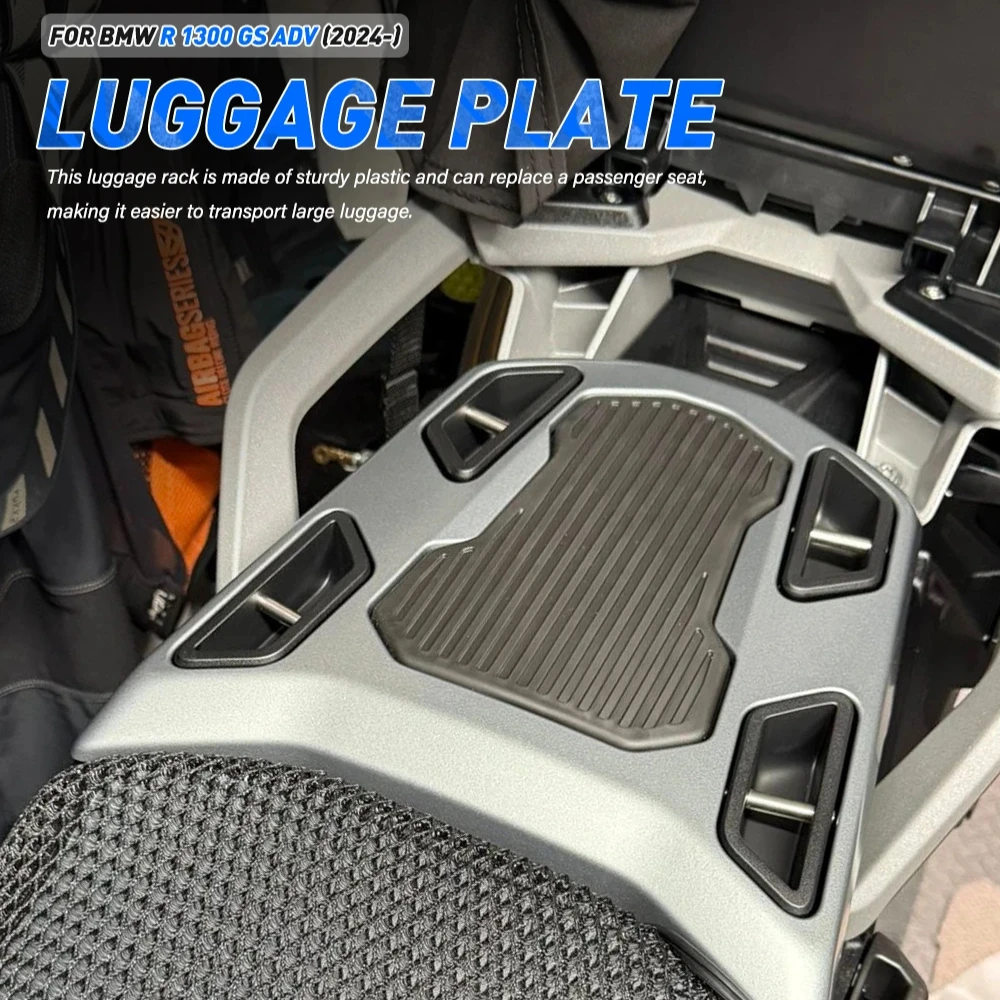 R1300GS Adv Rear Seat Pillion Luggage Rack Plate For BMW R1300GS Adventure R 1300 GS ADV 2024-2026 Passenger Seat Tail Fairing