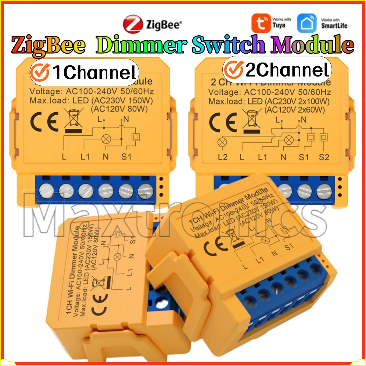 1/2Gang New Zigbee …