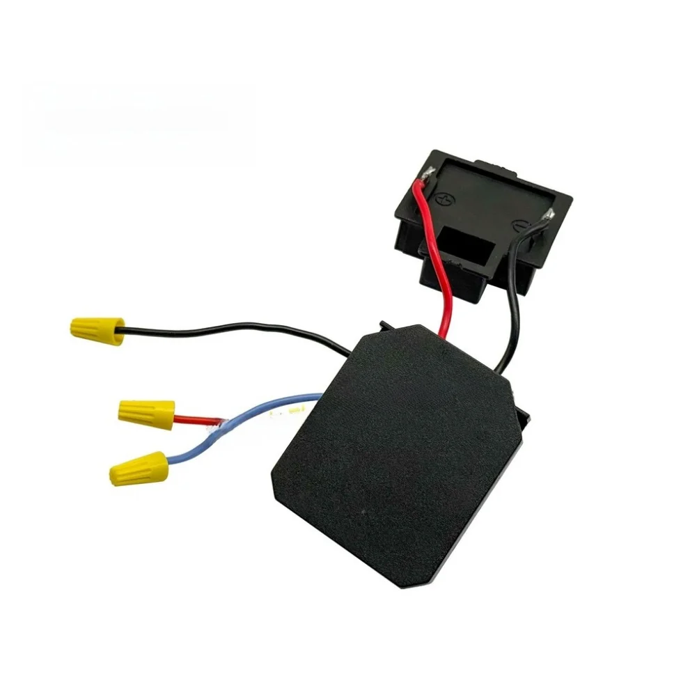 Replacement Brushless Drill Control Board 21V 8-Pin for Cordless Drill Motor Control Compact 62x52x8mm Metal Plastic