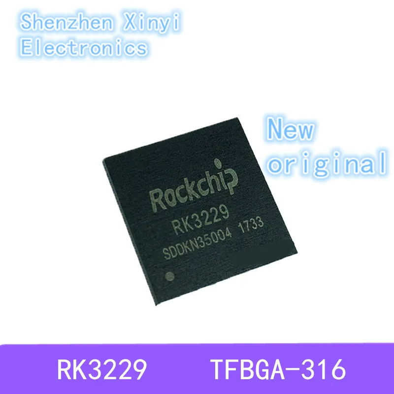 Brand new and original  RK3229    Set top box master chip  TFBGA-316  CPU processor