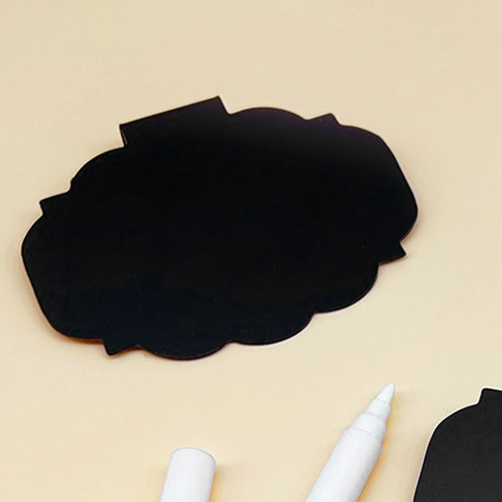 5pcs Mini Blackboard Labels Clip On Reusable Basket Labels Price Display Chalkboard Message Signs Storage Bin Clips Erasable