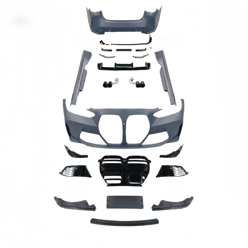 High Quality Full Front Rear Bumper Body Kit For 4 Series G22 G23 G26 Upgrade To M4 G80 G82 Direct Fit Replacement Parts Points
