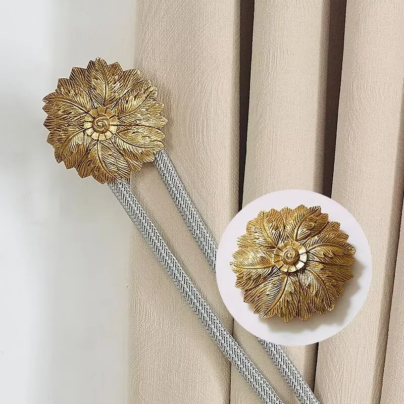 

2Pcs/Set High Quality Resin Curtain Hooks Holder Hanger Bronze Display Rack Wall Hook Curtain Accessories