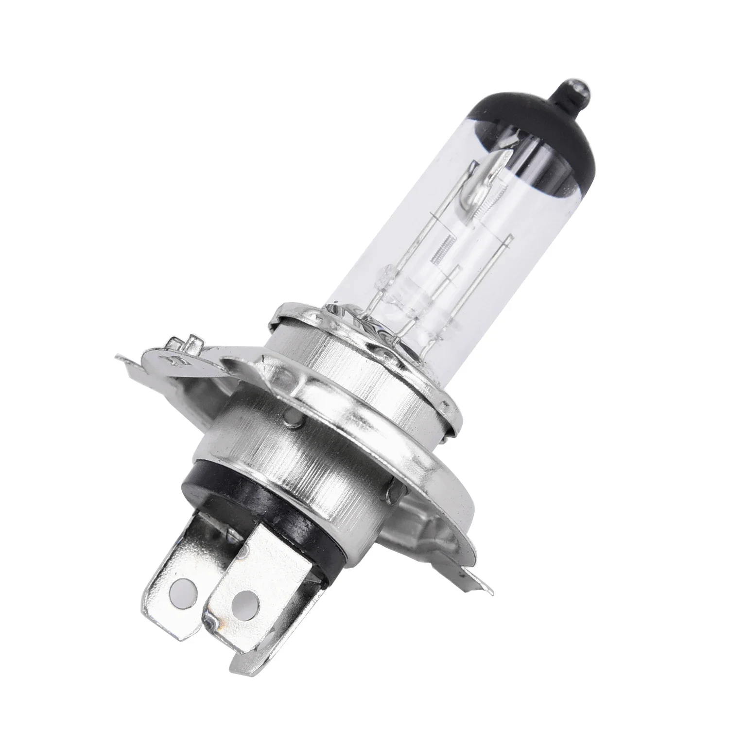 Farol do halogênio do gás do xênon do carro Farol da liga de alumínio Lâmpadas amarelas super, Acessórios leves do carro, DC 12V, H4, 100W, 4300K, 1PC