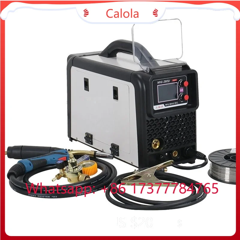 

MIG-280 Digital Inverter Welder, Aluminum & Steel MIG Machine