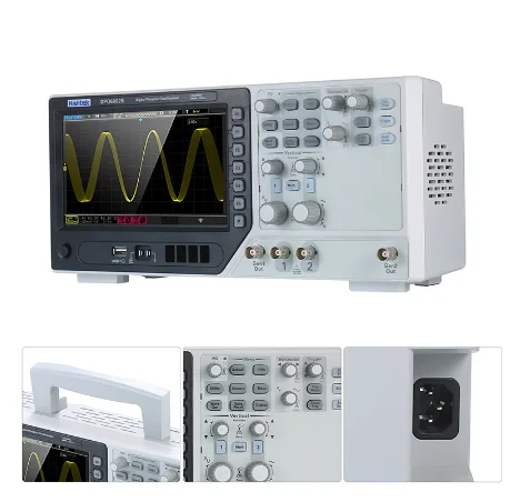 Hantek Dpo6104b Digital Storage Oscilloscope 4 Channels 100mhz 1 Gsa/s Sample Rate Waveform Generator Spectrum Analyzer