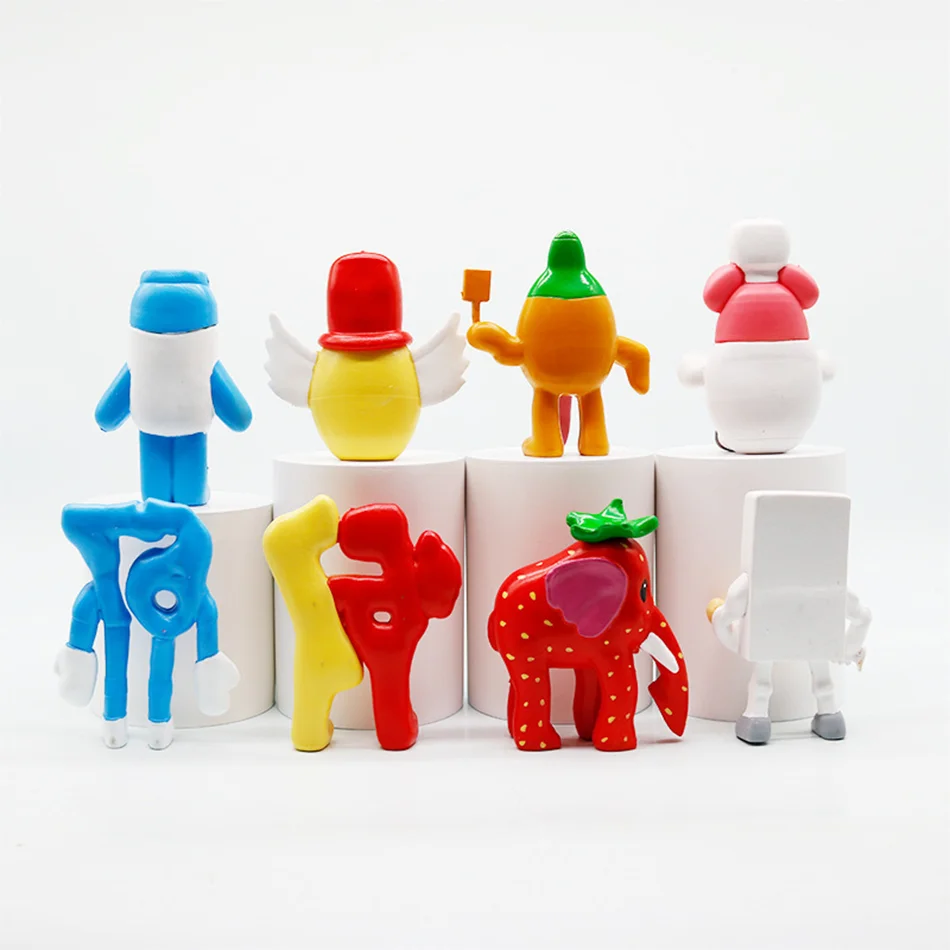 NUOVO 8 pezzi/set STEAL A BRAINROT Blu No. 67 Toy Cute House Dolls Gioco che circonda il blu n. 67 Giocattoli per bambini Regali di Natale