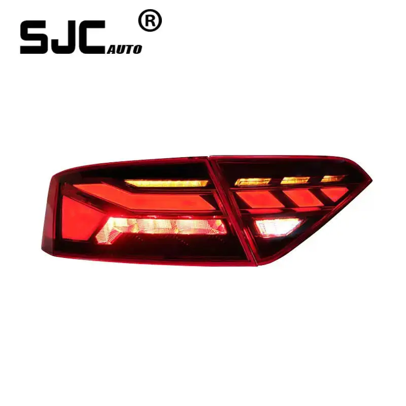 SJC Auto Tail Lights for Audi A5 S5 08-16 Auto Car Parts Rear Lamps New Upgrade Taillight Assembly