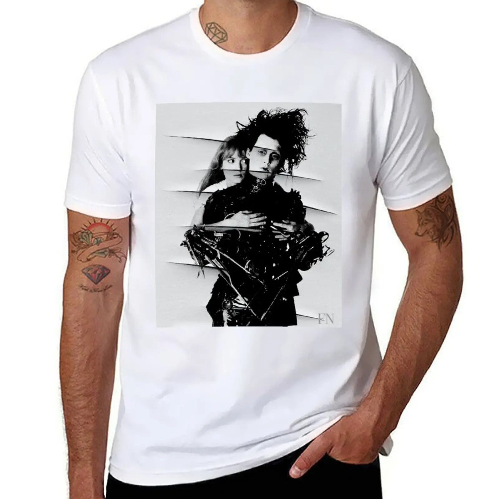 

Edward Scissorhands & Kim - Souvenir photos from the personal family album by Fausto Novelli F&N T-Shirt