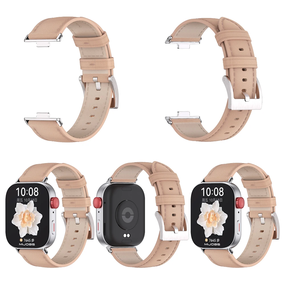 Pasek do Huawei Watch Fit 4 Pro 4 3 Opaska na nadgarstek do Huawei Fit 4 Pro Skórzany pasek do Huawei Watch Fit 4 Akcesoria do inteligentnych zegarków