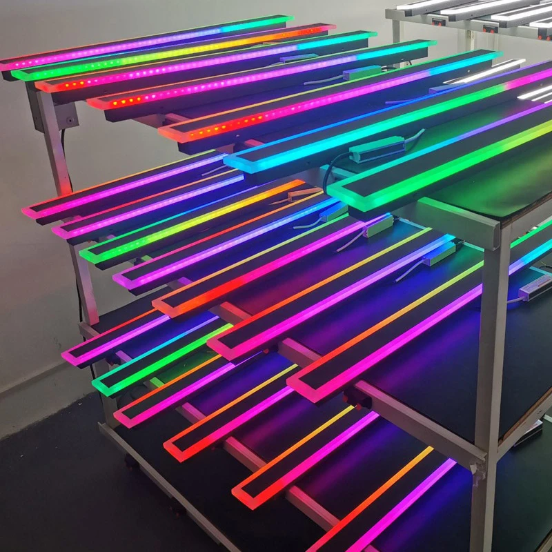 

RGB+3000K waterproof wall lamp LED strip background wall lamp stair garden lamp living room bedroom bedside ip65 wall lights