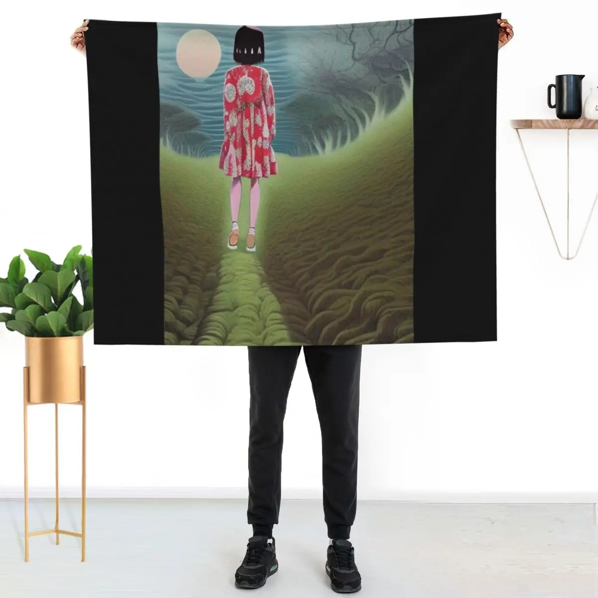 

Juri's Nightmares - Another Life Throw Blanket Reusable Durable Soft Blanket for All Seasons