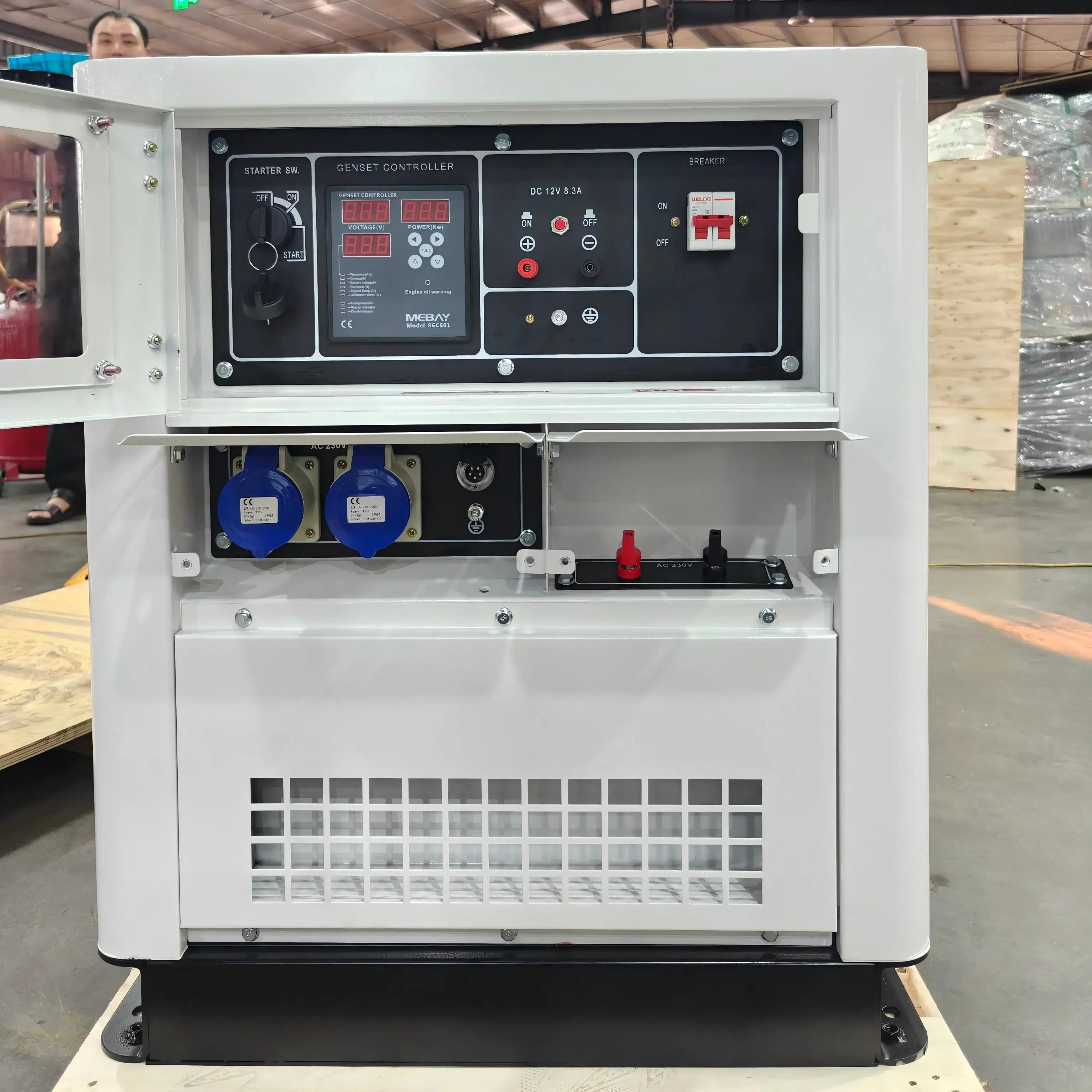 Hot Selling 10KW 12KW 15KW 18KW Silent Diesel Generators 50HZ 60HZ Three Phase electricity generators CE Certified home Use
