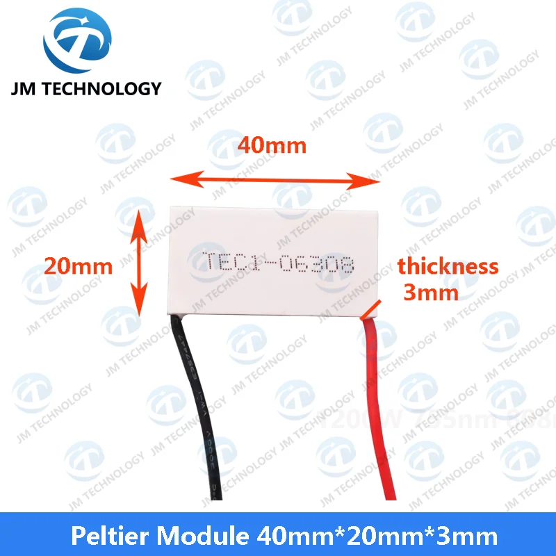 

Peltier Module 40mm*20mm*3mm