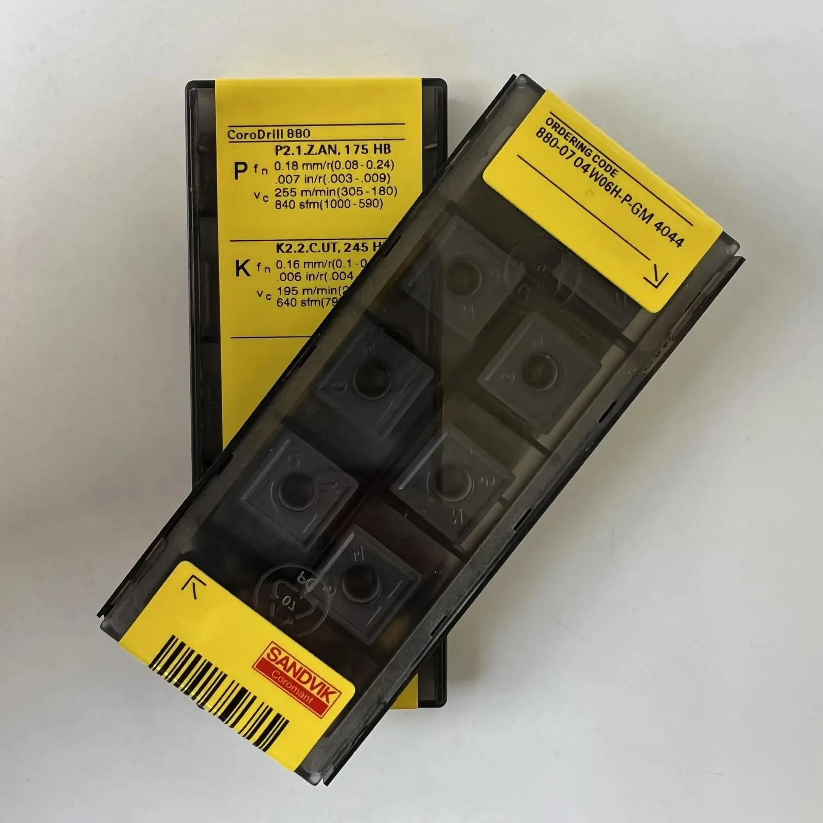 

Оригинальный SANDVIK/880-0704W06H-P-GM 4044/лезвие с ЧПУ из твердого сплава, 10 шт.