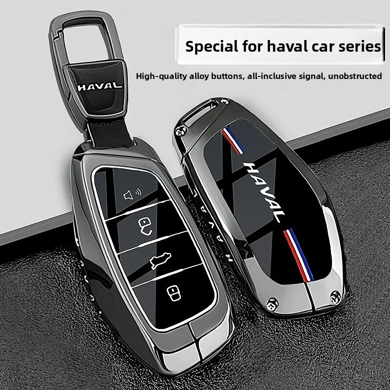 

For GWM НОВЫЙ New Haval H7 2025 Car Key Case TPU 4 Buttons Remote Control Protect Cover Durable Accessories