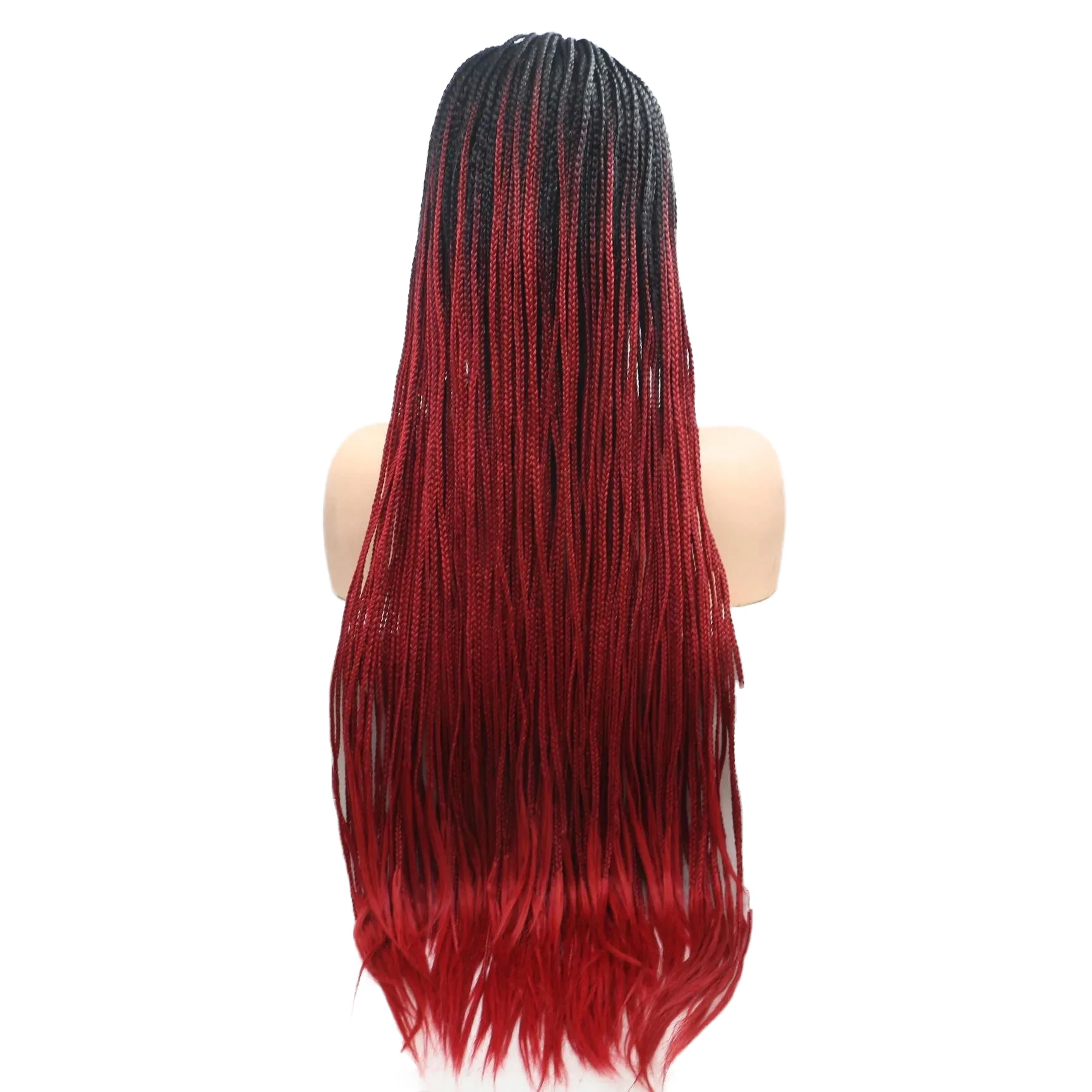 Brown Silky Straight Long Lace Front High Heat Resistant Fiber Synthetic Hair Wigs for women