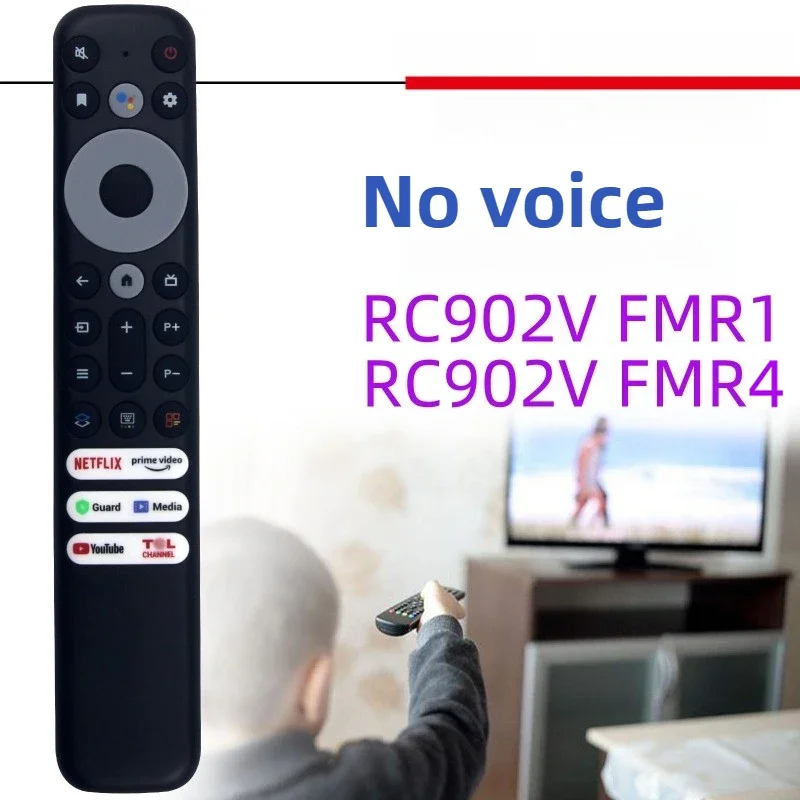 

New Replacement RC902V FMR1 RC902V FMR4 Remote Control for TCL 8K TV 65X925 75X925 50P725G 55C728 75C728 Without Voice Function