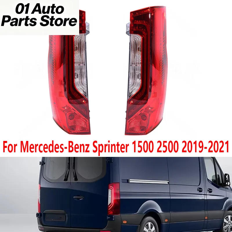 LED Tail Light For Mercedes-Benz Sprinter 1500 2500 2019-2024 Rear Lamp Stop Brake Fog Light Turn Signal Light 9108205300