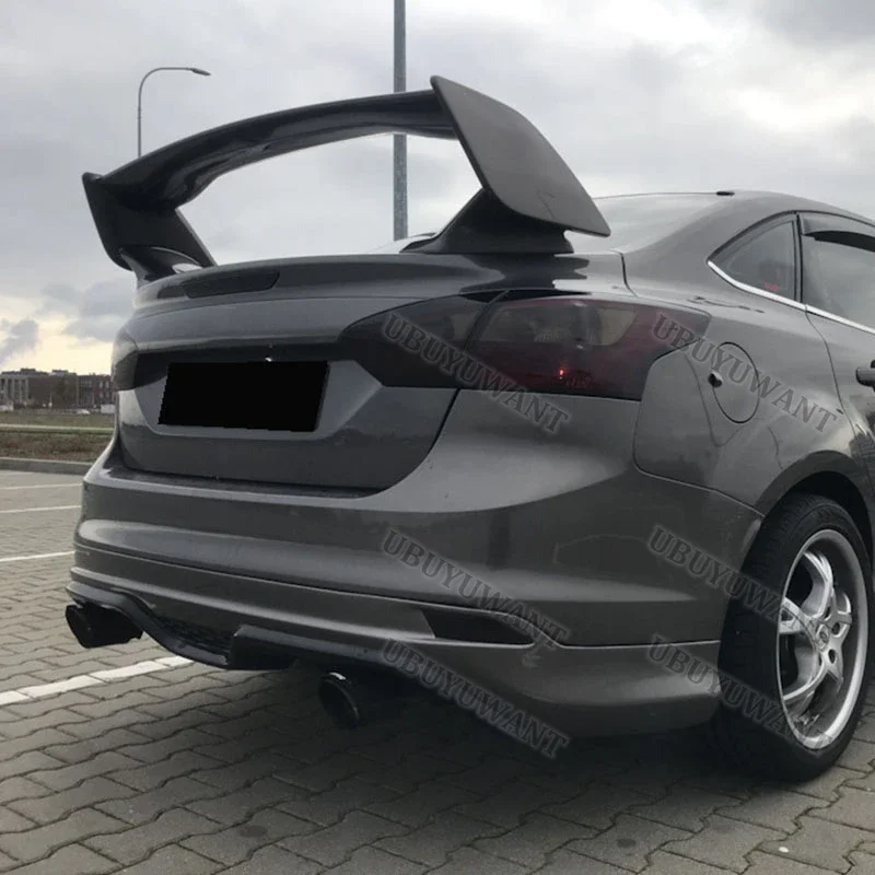 For Ford Focus Sedan 2015-2018 Style ABS Plastic Rear Wing Lip Spoiler
