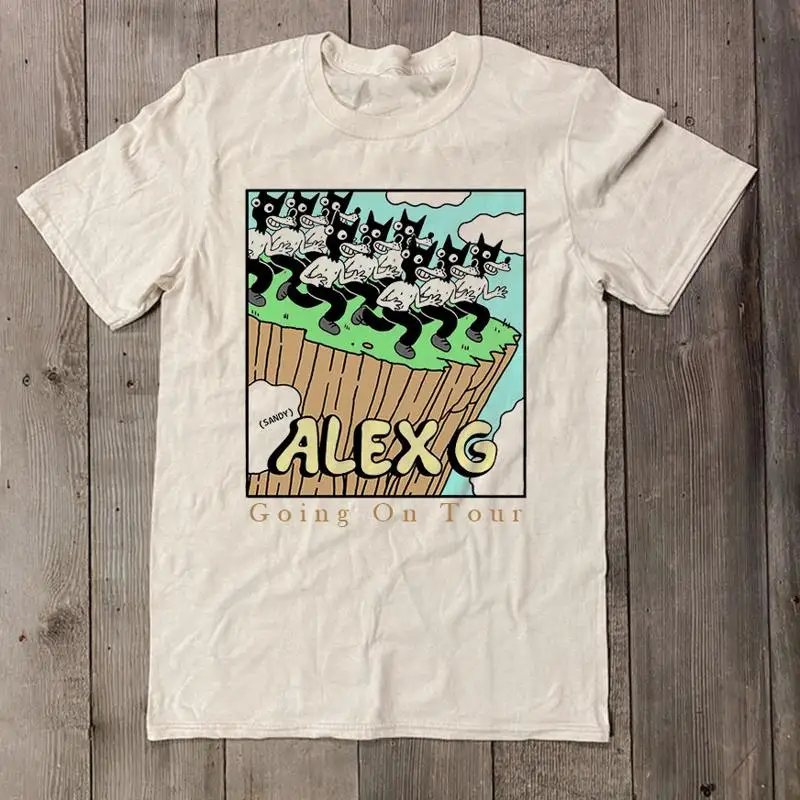تي شيرت Alex G Going On Tour للبالغين جميع المقاسات من S إلى 5Xl Pr0138
