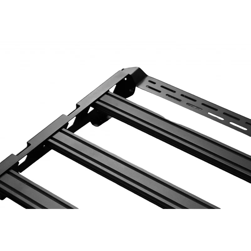High Quality Durable Aluminum Alloy Car Top Roof Platform Cargo Basket Universal Fit For Pickup Truck 4X4 Off Road Travel Storag