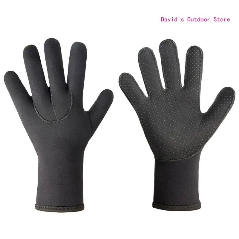 Unisex Keep Warm Diving Gloves for Snorkeling Fishing Winter Swim Equipment X3UA