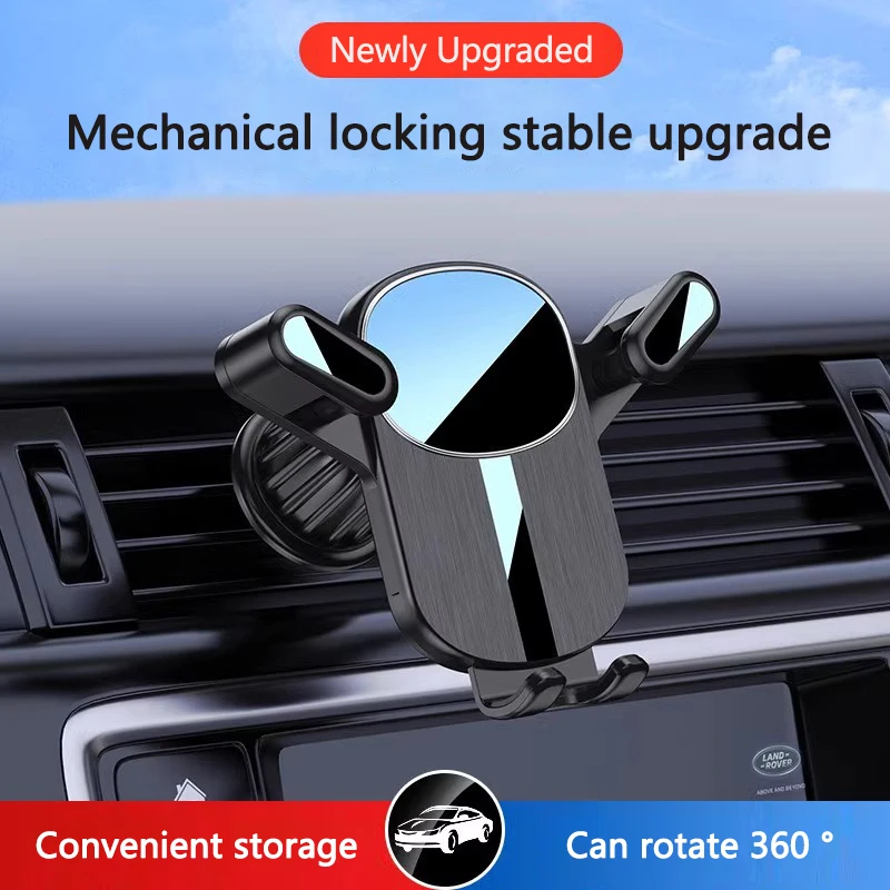 Car Air Vent Gravity Smart Phone Bracket Auto Accessories For Maserati Granturismo Quattroporte Levante Coupe GTS Accessories