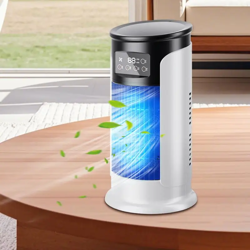 Evaporative Cooler Adjustable Speeds 300ml Water Tank Room Cooling Quiet Portable Air Conditioners Portable Air Conditioners Fan