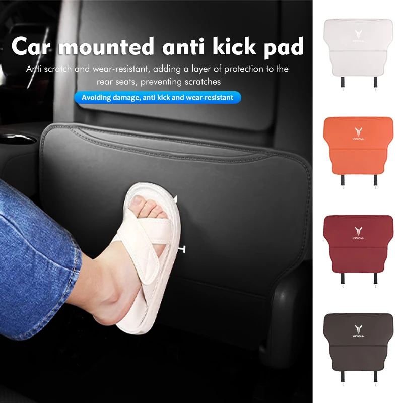 Housse de protection en cuir pour siège de voiture, anti-boue, anti-coup de pied, pour Voyah Free Dreamer Zhuiguang H53 2021 2022 2023