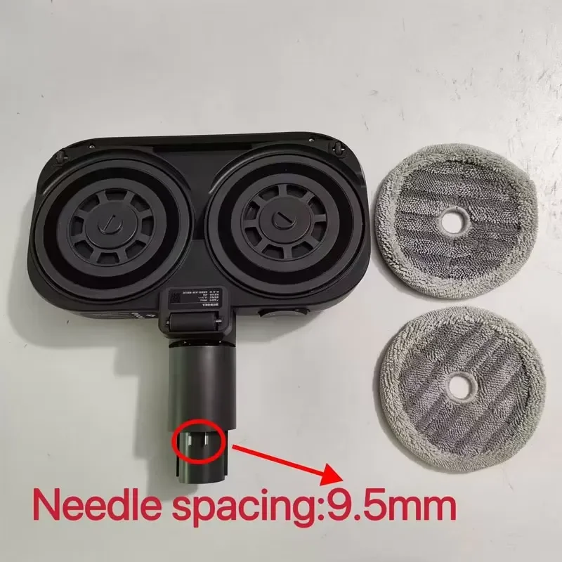 Rotating Dual Mopping Brush Head for Dreame V12S V16S V15 PRO V16 PRO V16 R10 R20 T30 Vacuum Cleaner Replacement Parts