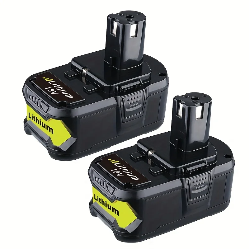 

1pack or 2packs Upgraded 8.0Ah P108 18V Battery for Ryobi 18V Battery Rapid Rechargeable Battery with Indicator
