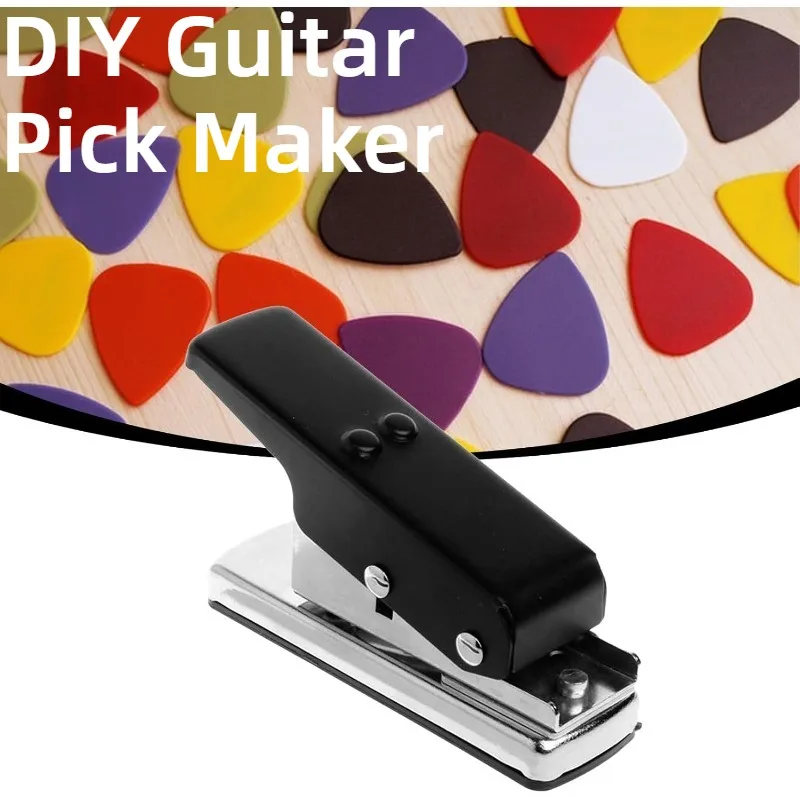 Guitar Pick Clipper / Guitar Pick Maker / Black Pick Clip Holder / DIY Making of Pick Suitable for Music Enthusiasts Creators