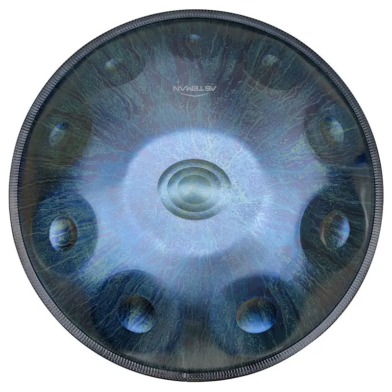 Handpan Stars 10 - D Minor 10 Notes | Artistic Beauty Night Sky Blue